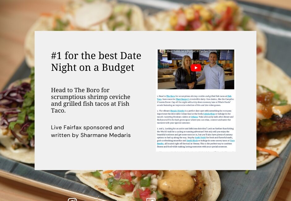 Live Fairfax: Top 5 date nights on a budget in Fairfax County